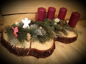 Chytrá ruka Zámek Žďár - výroba adventních věnců